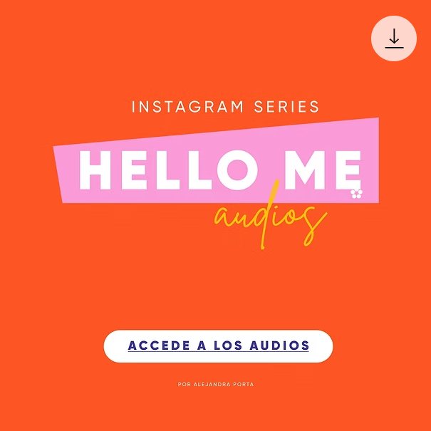 Hello Me audio series cover
